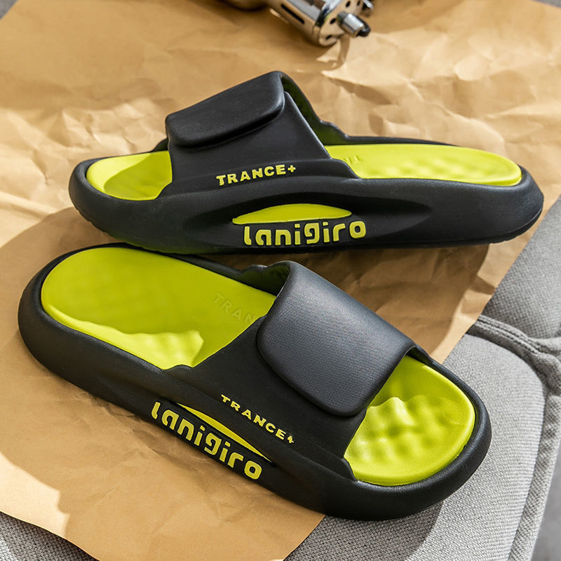 668 남성 신발--검정색과 녹색