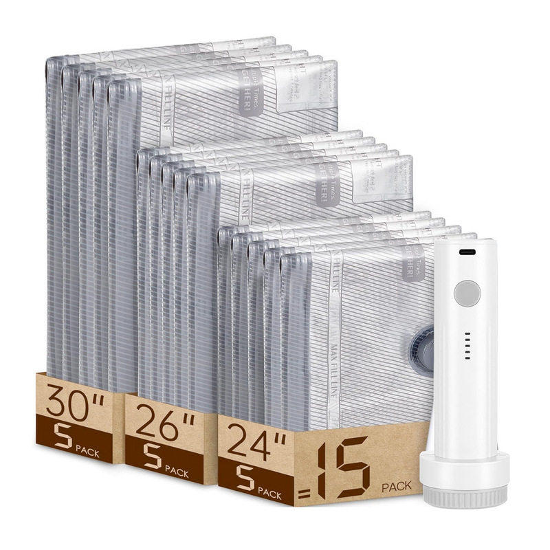 Clothing Vacuum Storage Bag Travel Bag Wardrobe Compression Bag Air Valve Bag Cross-Border Amazon Storage Bags