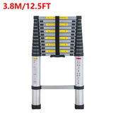 Многофункциональная алюминиевая сплавная телескопическая лестница с одноположенной домашней бамбуко