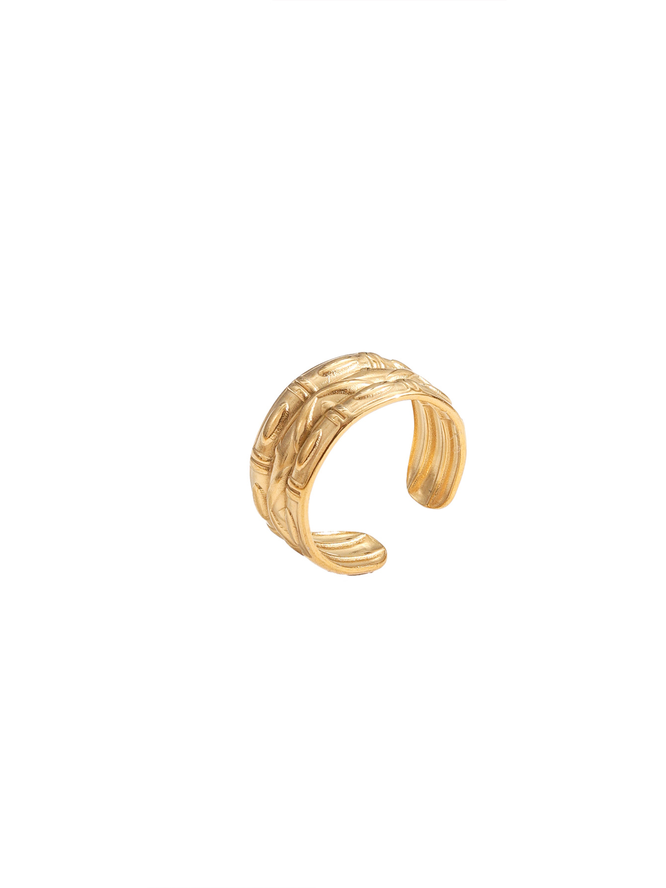 10g Weight Open Rings Classification Adjustable Ring Size 1 Piece Quantity Daily Occasion 304 Stainless Steel Material Smile Face, Snake, Bow Knot Pattern Women's Gender Retro Style Wholesale Jewelry Retro Smiley Face Snake Bow Knot 304 Stainless Steel Open Rings 14