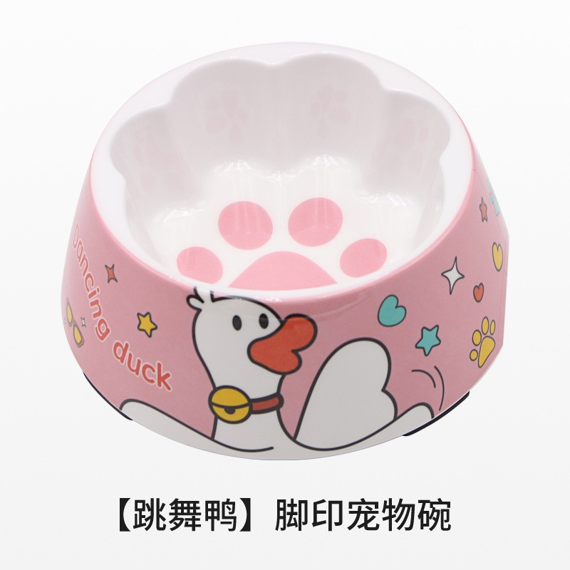 Spot al por mayor gato melamina cuenco alimento para mascotas melamina cuenco para bebés mascotas maceta para gatos cuenco para mascotas personalizado