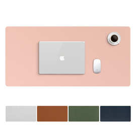 超大号鼠标垫简约桌垫办公垫桌面办公书桌垫锁边防滑电脑舒适护腕