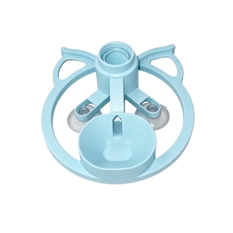 Floor-mounted [blue] pet water fountain