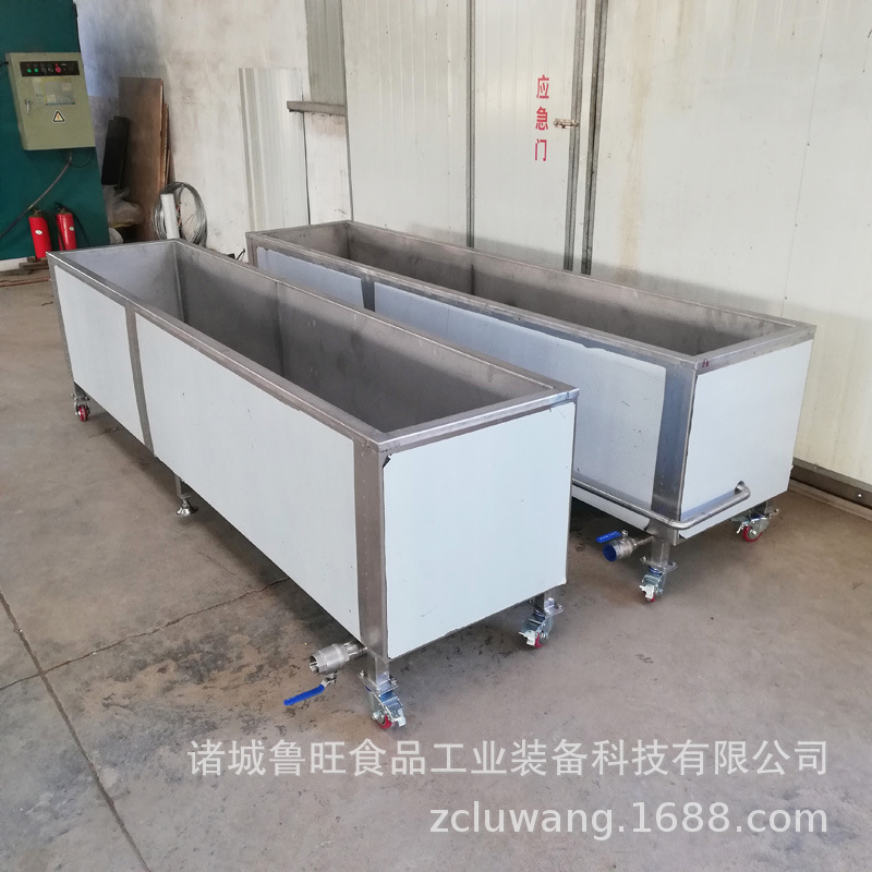 工艺品定型加热槽 蒸汽加热带保温层恒温水槽 恒温水清洗槽