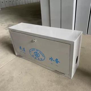厂家供应 pvc复合树脂 物联网 塑钢智能非金属防冻保温塑料水表箱
