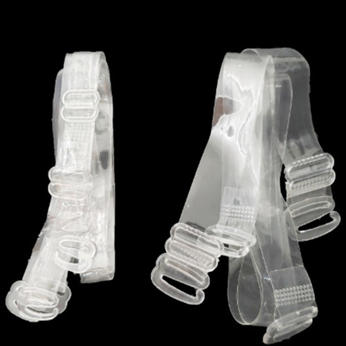 Manufacturer high elastic transparent shoulder straps frosted invisible straps bra straps non-slip shoulder straps bra underwear straps transparent