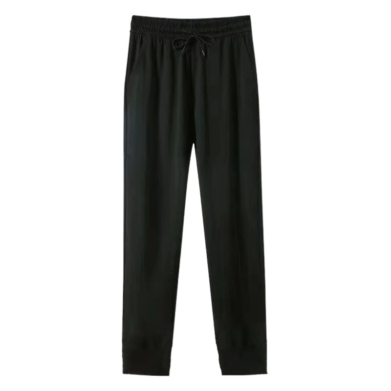 [Tecnología a prueba de seis] pantalones de secado rápido forrados de vellón engrosados hombres y mujeres pareja del mismo estilo pantalones a prueba de viento pantalones cálidos a prueba de frío casual image 1