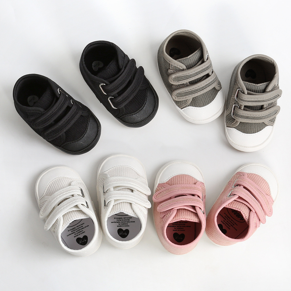 High top corduroy baby shoes baby shoes