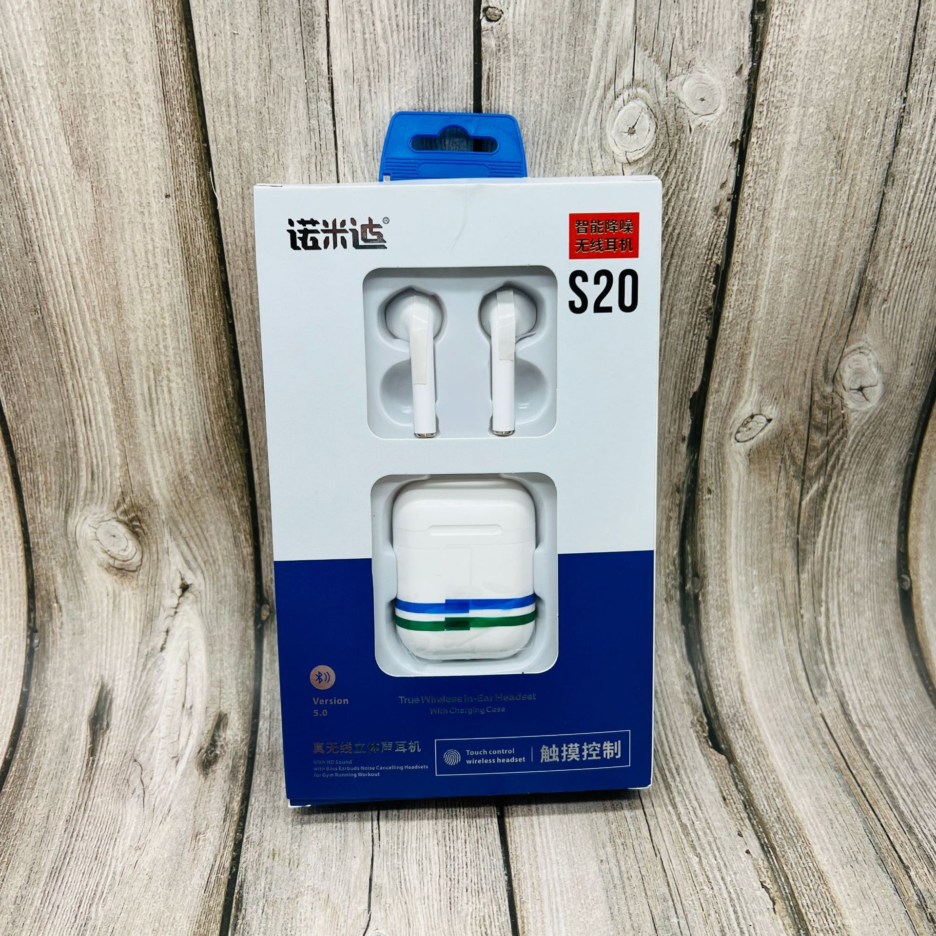 Auriculares Bluetooth, nuevos teléfonos inteligentes colgantes, auriculares Bluetooth, adecuados para teléfonos Android al por mayor