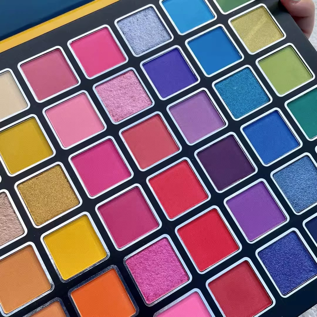 Палетка теней для век Beautyglazed 48 цветов детский сценический макияж костюм cos play цветная тени матовый стиль ins