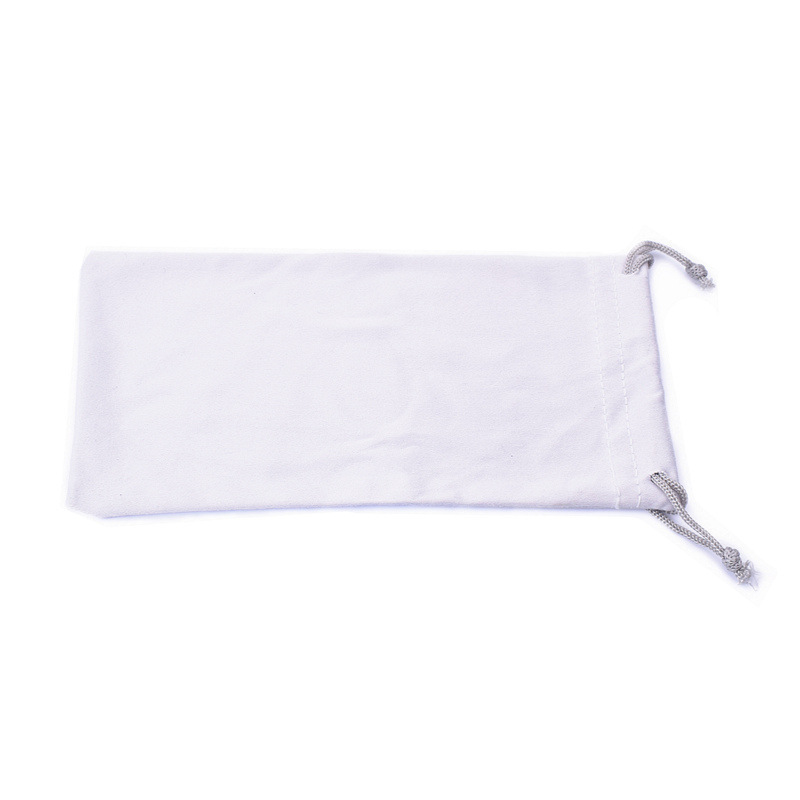 Negro gafas bolsa gafas de tela polarizada tarjeta azul luz destornillador pequeño lote impresión LOGO gafas caso al por mayor