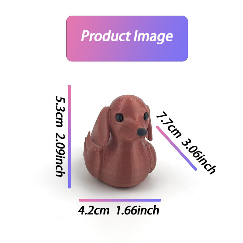 Amazonの売れ筋3Dプリント犬とアヒルシリーズクロスボーダーホットスタイル犬とアヒルシリーズハロウィンオーナメント|undefined