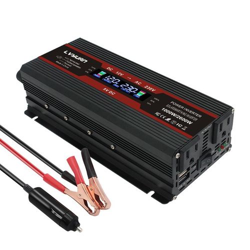 途阳修正弦波1000W2600W液显款12v24V转110-240V逆变器跨境批发定