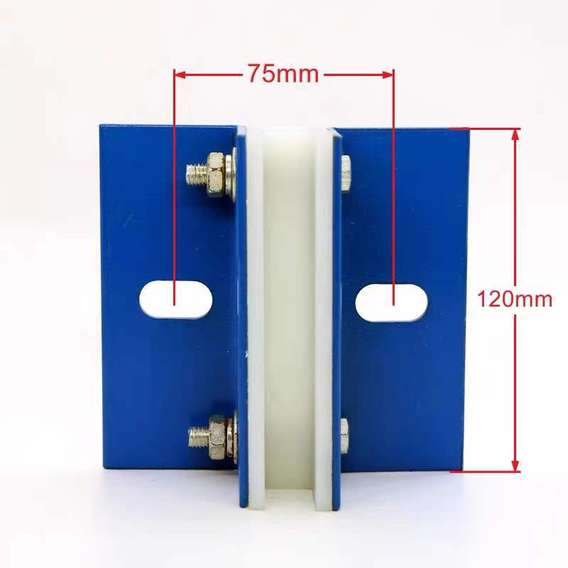 适用于OTIS西子奥的斯电梯对重导靴 西奥滑动副轨导靴 靴衬 蓝色