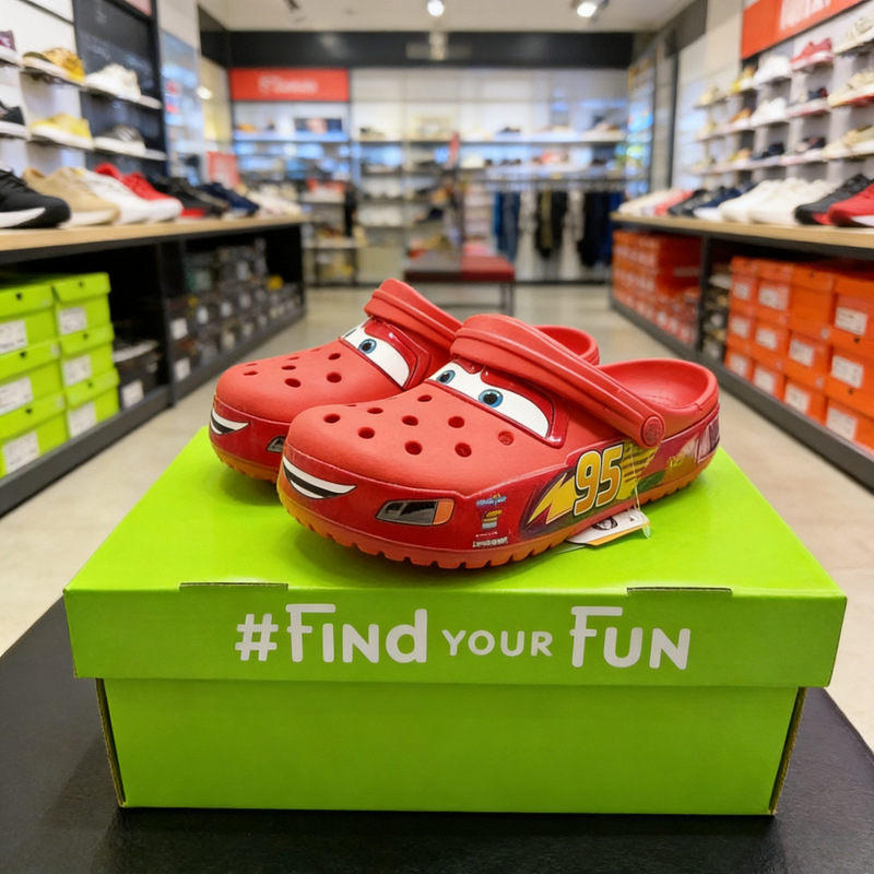 95 Car-Shaped Clogs Unisex Non-Slip Trendy Shoes Breathable Beach Sandals Cross-Border Wholesale Available