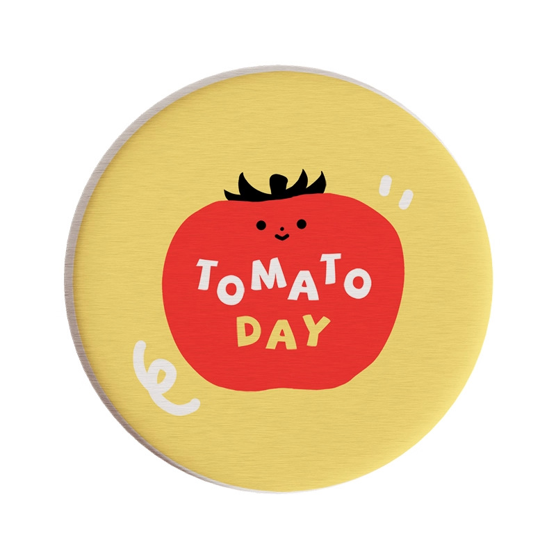 Posavasos de café de oficina de dibujos animados, posavasos de escritorio, posavasos de agua redondos, almohadillas absorbentes de agua de barro de diatomeas, encimera de secado rápido