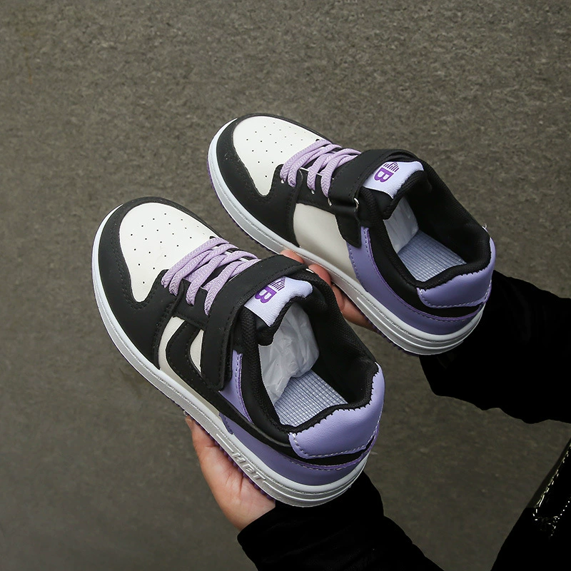 Обувь для девочек 2024 весна и осень новая спортивная обувь для детей среднего возраста