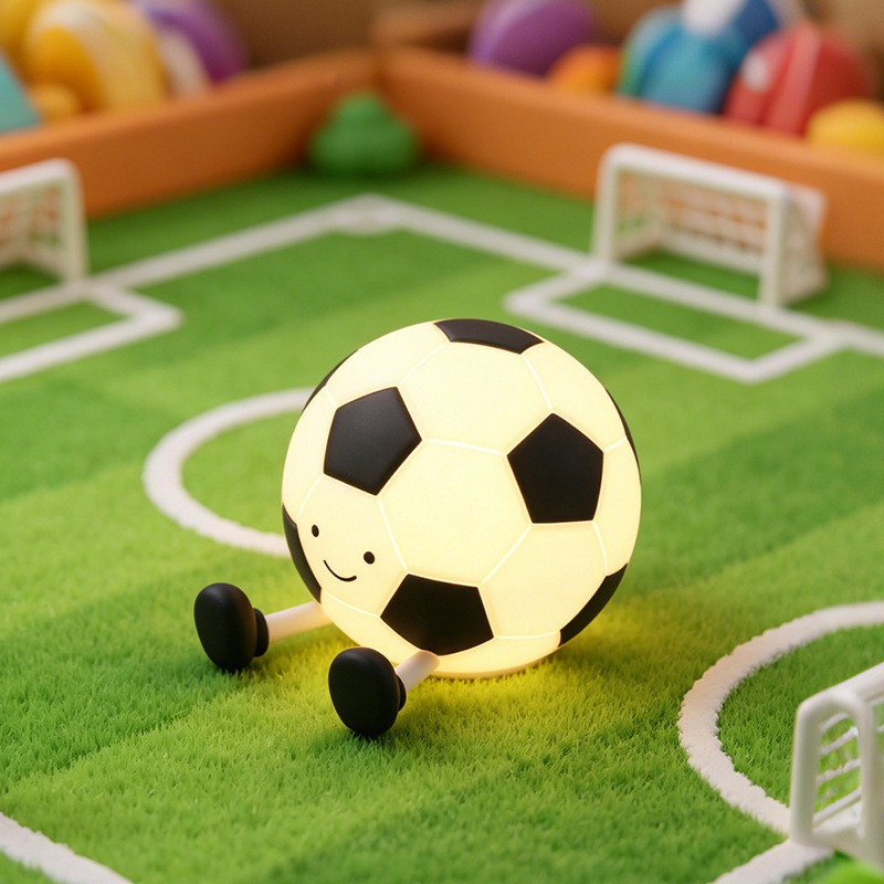 World Cup Silicone Night Light Atmosphere Lamp Football Lamp Children's Cartoon Bedroom Sleep Companion Bedside Table Lamp Wholesale World Cup Silicone Night Light Atmosphere Lamp Football Lamp Children's Cartoon Bedroom Sleep Companion Bedside Table Lamp Wholesale