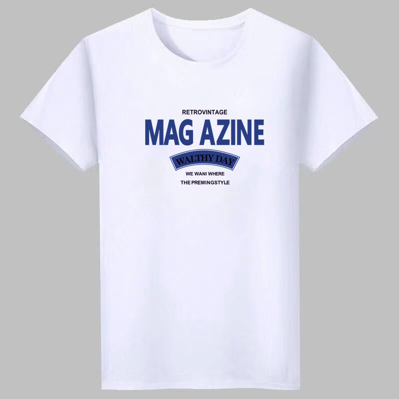 Camiseta de los hombres de verano de moda cómodo suéter estudiante superior estilo coreano slim fit manga corta todo partido simple hombres