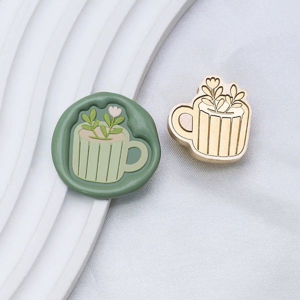 Green plant cup (special-shaped flat carving)