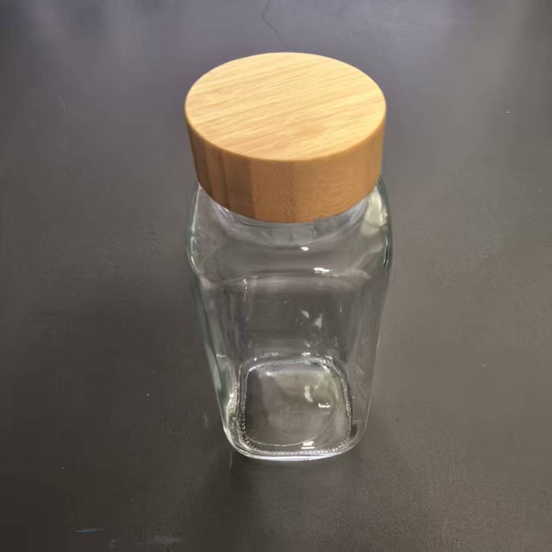 キッチン用正方形ガラス調味料瓶 密閉防湿 バーベキュー調味料瓶 アマゾン ペッパーパウダー クミンパウダー 調味料入れ|undefined
