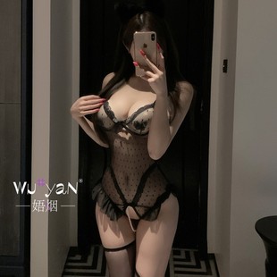 Flirty lingerie pure lust q lingerie abstinence free qqny open crotch dead bank water sexy cos pajamas uniform