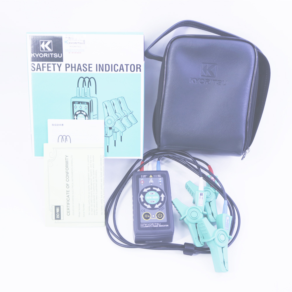 Kyoritsu8035非接触式安全相位指示器相位旋转测试仪Kew8035