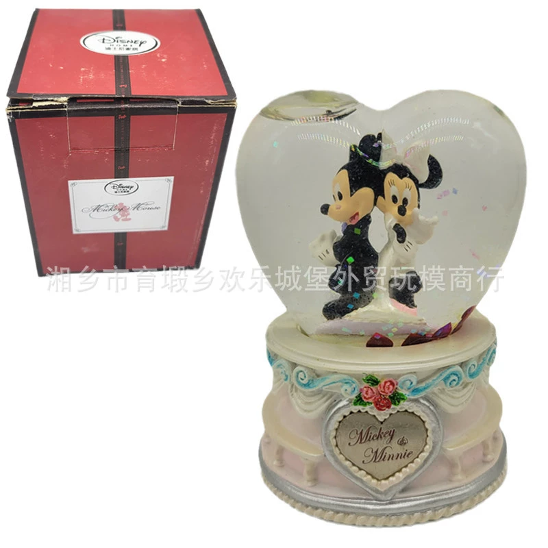 Декоративный предмет хвоста инвентаря, Mickey Michei Сердце Водяной шар кристаллические шары Decoration