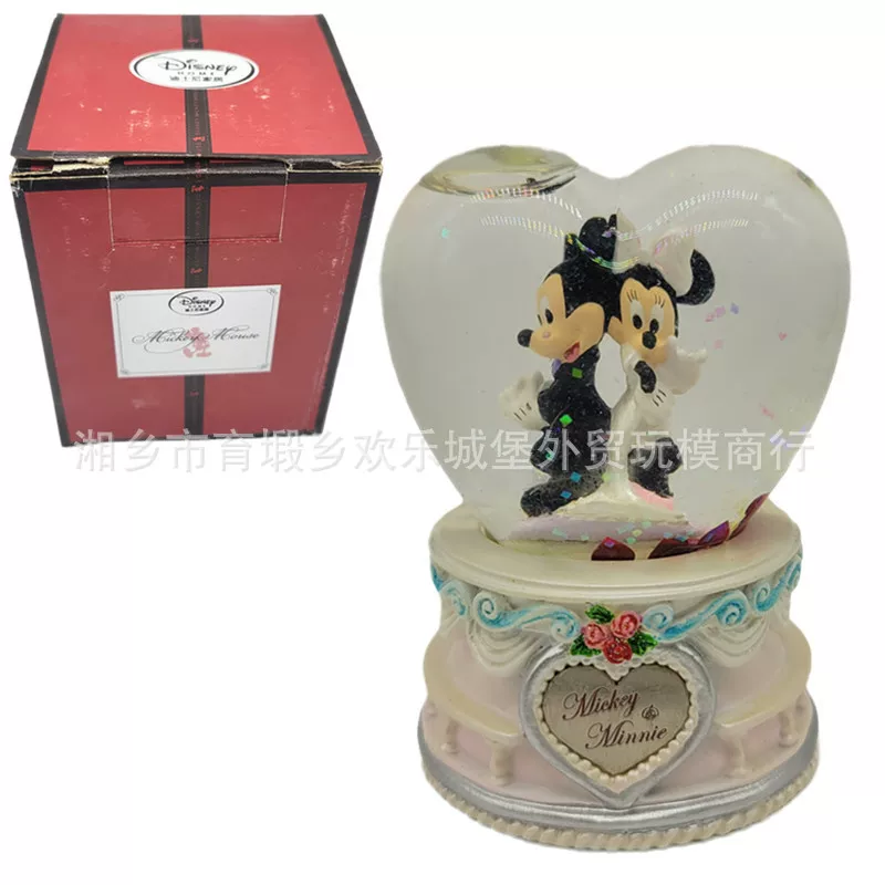 Декоративный предмет хвоста инвентаря, Mickey Michei Сердце Водяной шар кристаллические шары Decoration