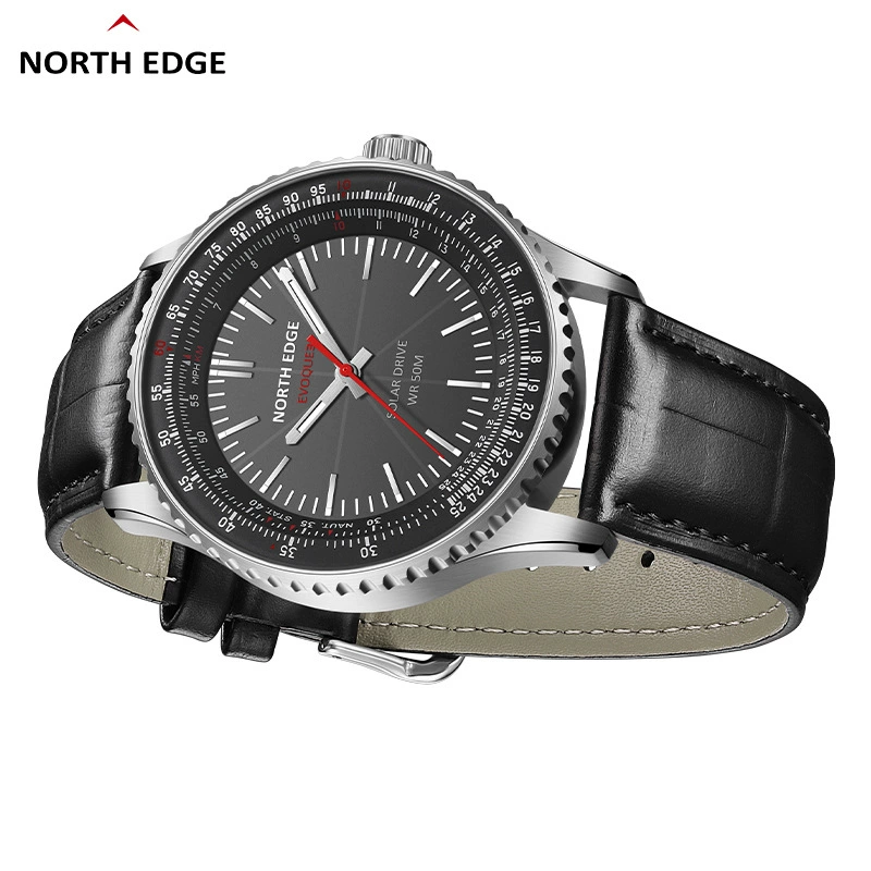  outdoor sports electronic watch pointer type solar energy
