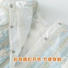 婴儿衣服春装连体衣女宝宝哈衣春秋季洋气满月百天外出爬服