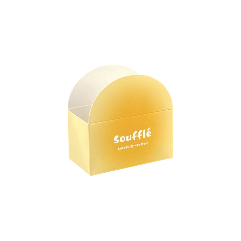 Soufflé Packaging Paper Box, Tote Bag, Ice Cream, Donuts, Dorayaki, Western Pastries, Baking Packaging Box
