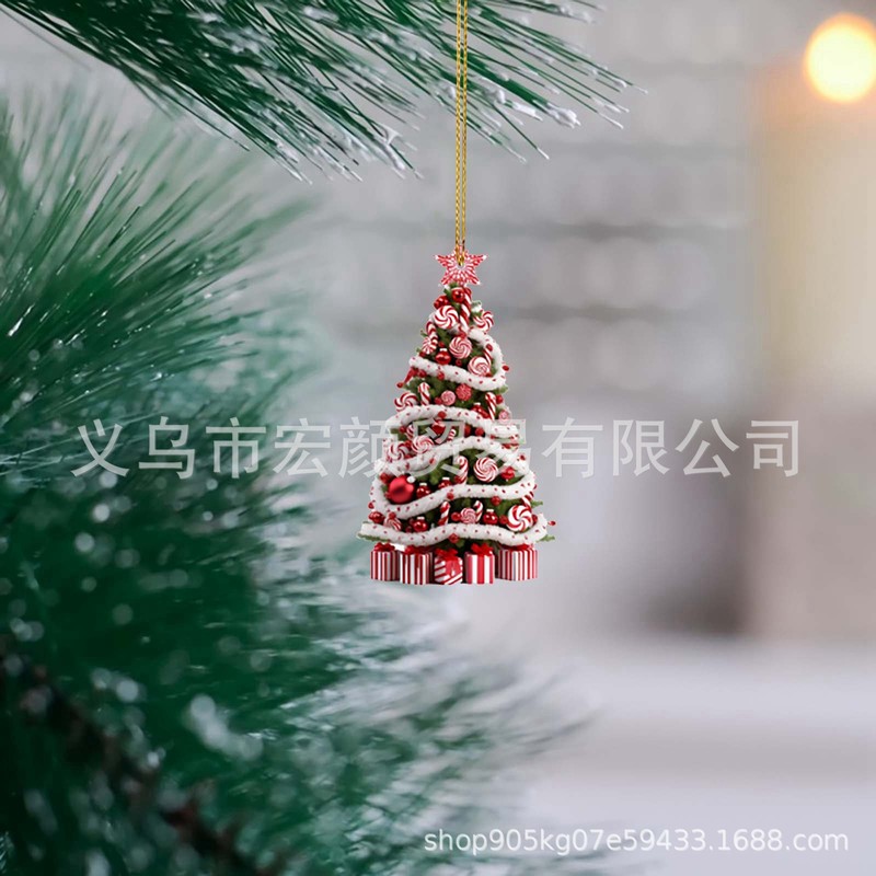 越境新商品創意クリスマスツリーのペンダント|undefined