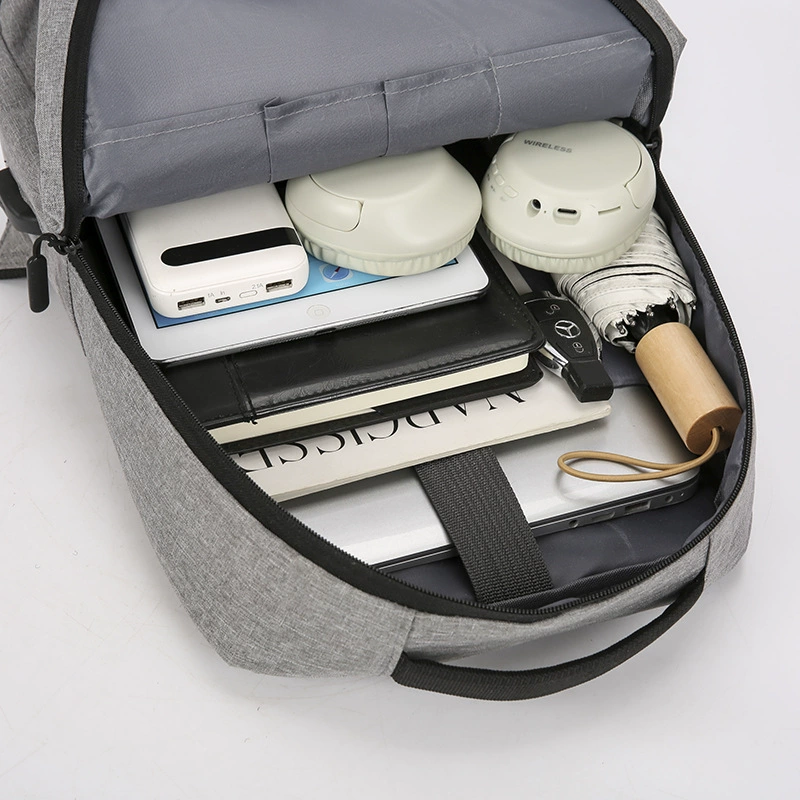 Laptop, travel school bag for elementary school students, backpack for traveling for leisure, business version, simple and elegant design