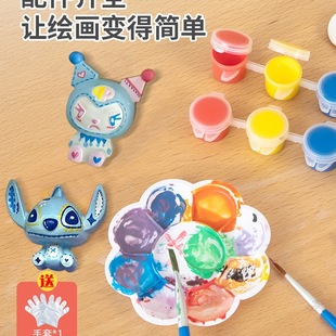Color-free Gypsum Doll Graffiti White Embryo Wholesale Male Boring Handmade Children's Handicrafts Self