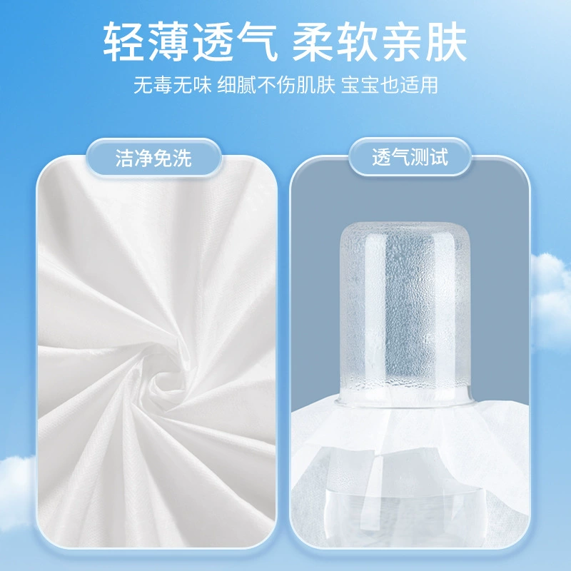 Disposable sheet for traveling, duvet cover, pillowcase, set, increased thickness, 4 piece set