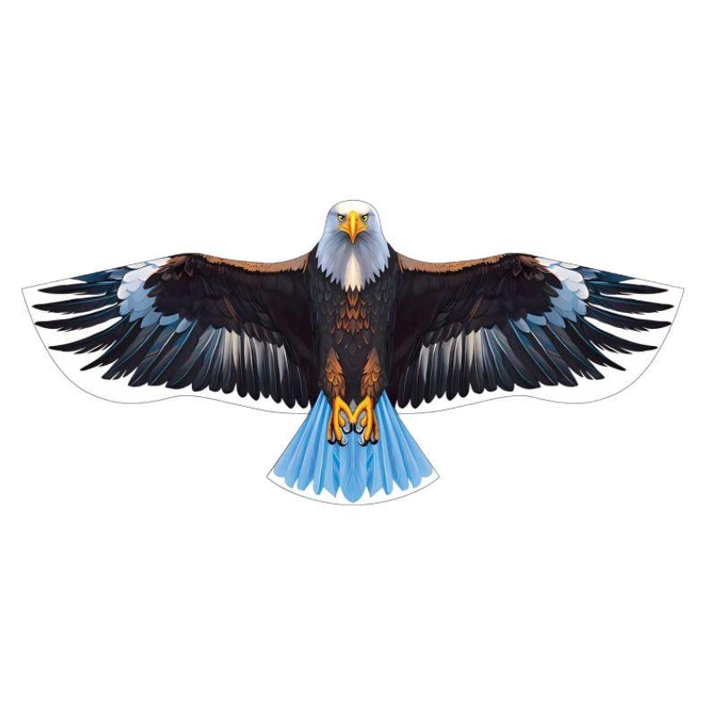 Weifang Eagle cometa al por mayor pastoral pájaros aterrorizadores de pájaros artefactos de la brisa fácil de volar niños dibujos animados adultos fabricantes de cometas