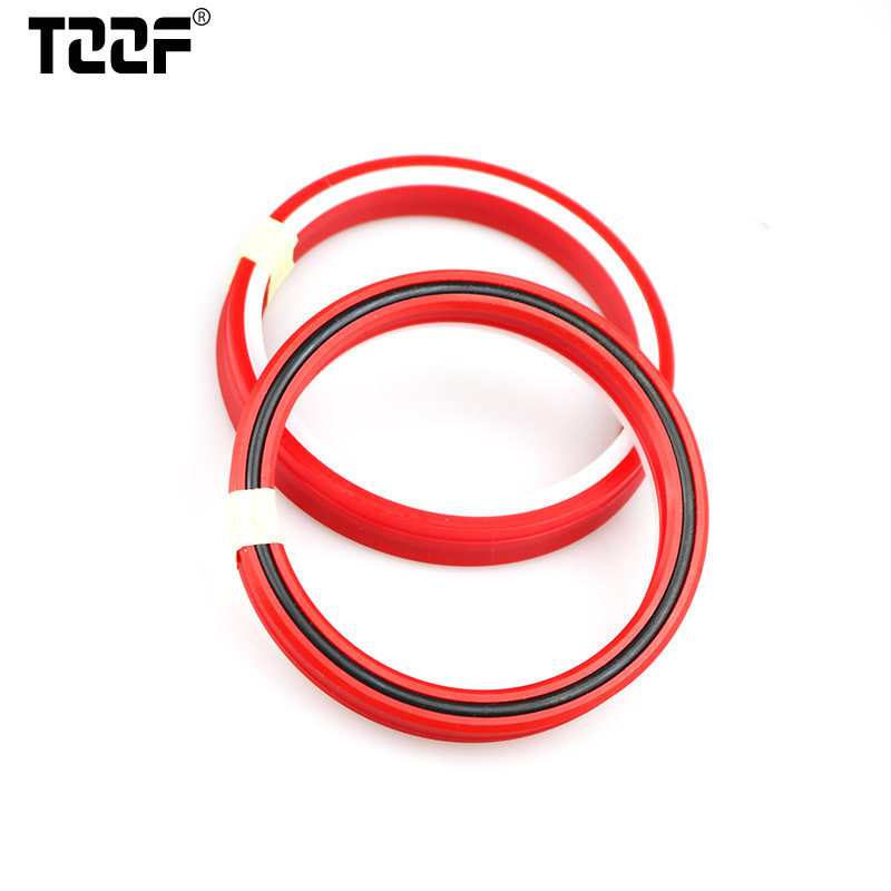 厂家供应液压支架千斤顶活塞主密封鼓型胶圈聚氨酯组合