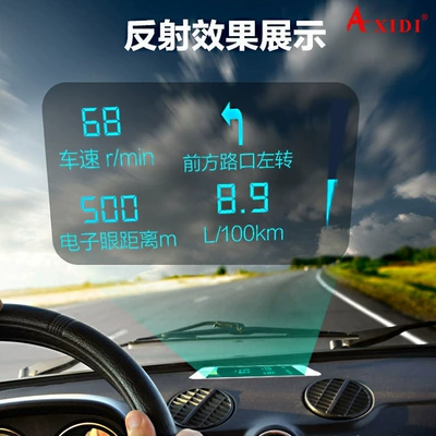 Navigation Projection Windshield Car Car interior film