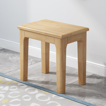 北欧全实木小凳子客厅 四方凳餐桌凳 换鞋凳 方凳木板凳 厂家直供