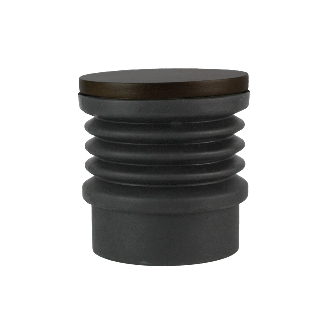 Molinillo de café italiano pequeño grano bin limpiador de polvo residual de limpieza soplado de salida de polvo Universal Prensa de limpieza de la placa de molienda