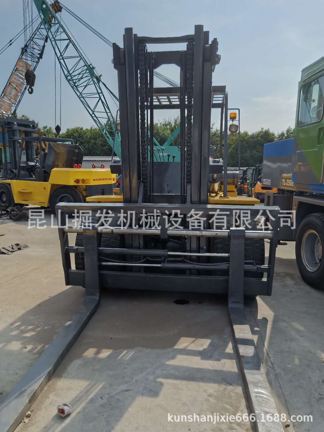 小松5吨叉车 Komatsu 50 叉车二手带侧移