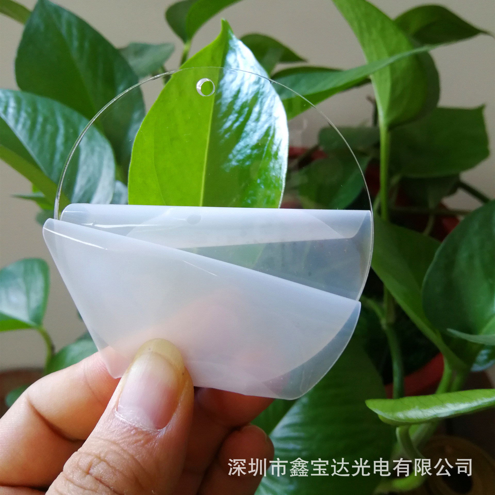 厂家激光切割圆形亚克力板带孔亚克力圆形板 圆形亚克力透明片3mm