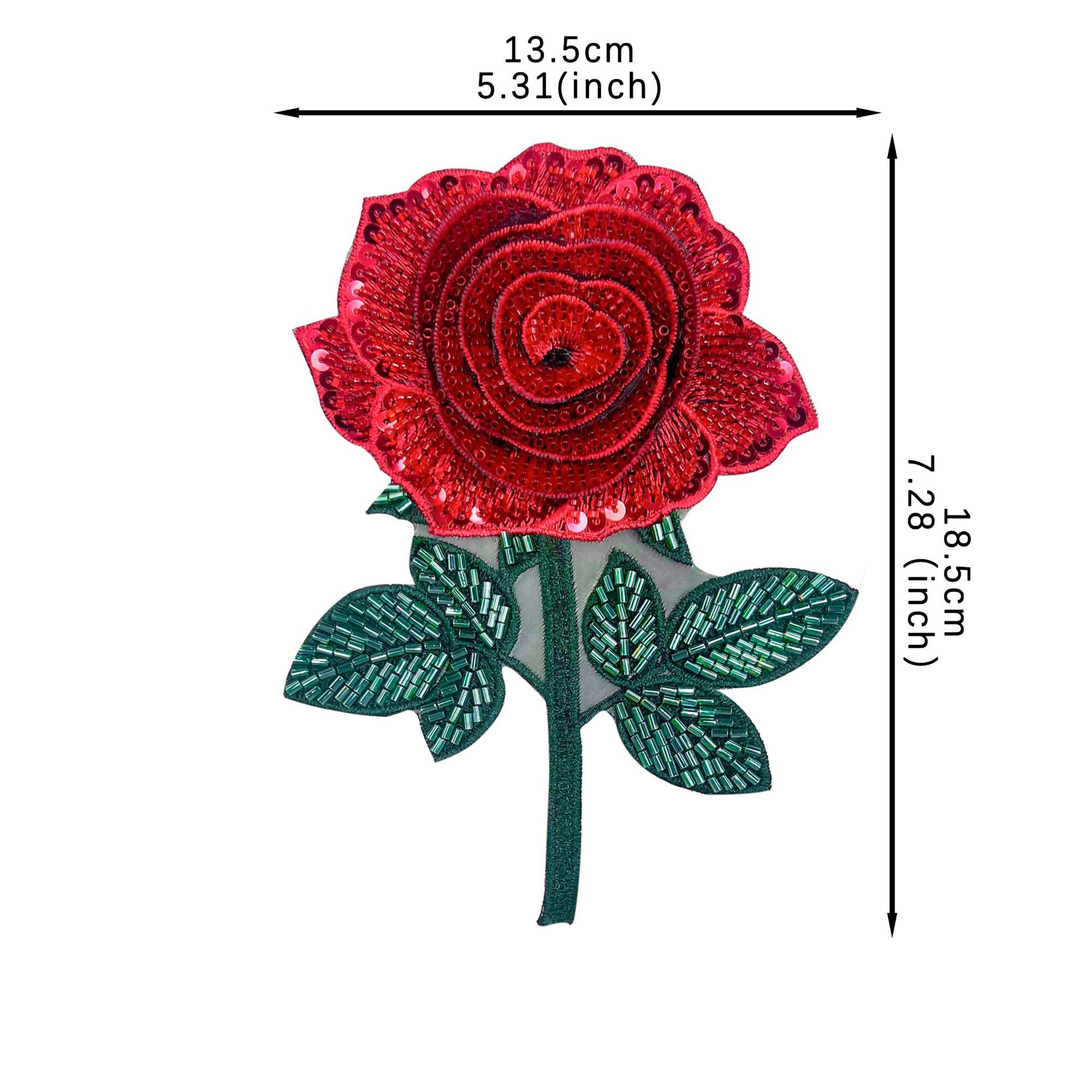 Parche de bordado, encaje de rosas de varios estilos, punto, ropa al por mayor, camisa, vestido, decoración de ropa de rendimiento
