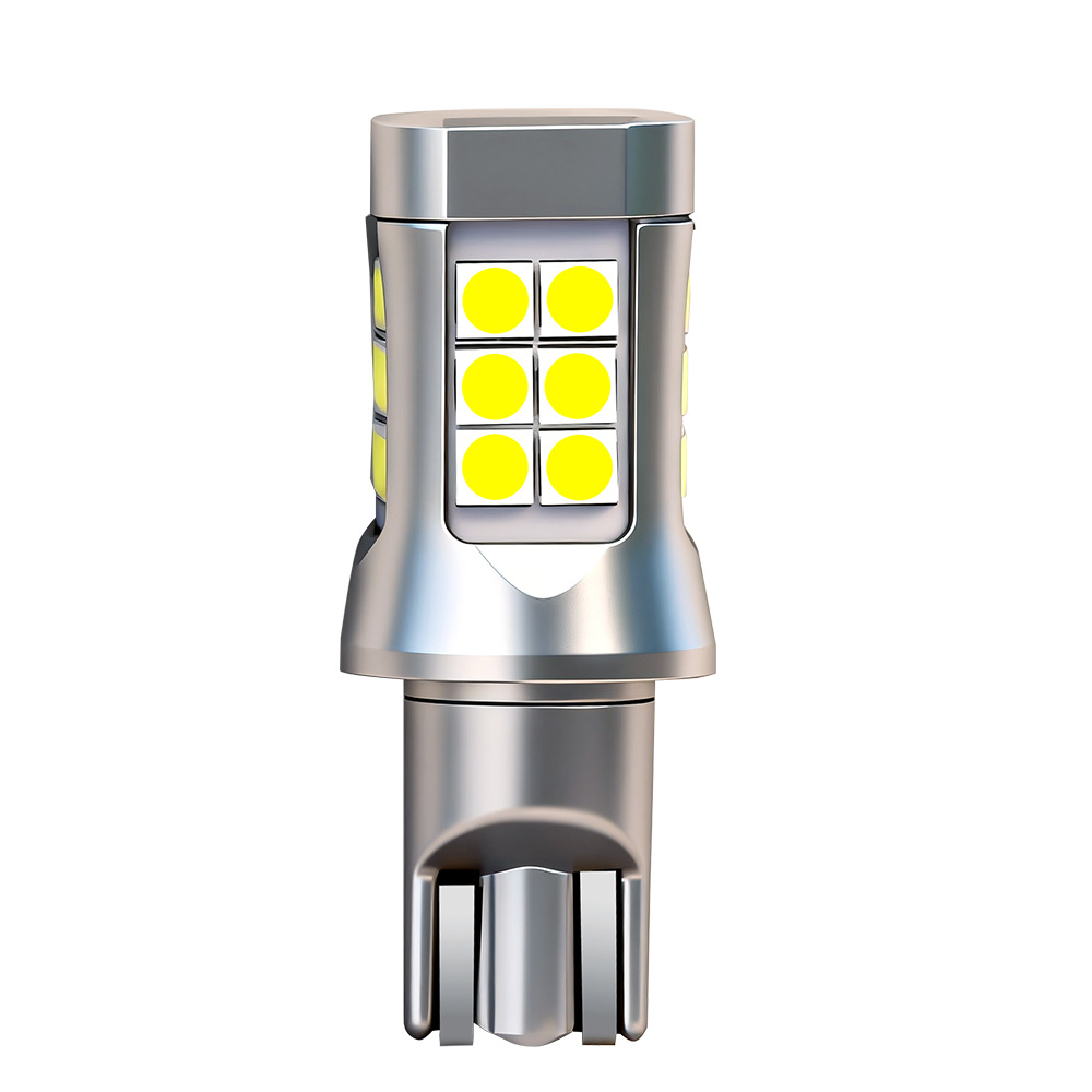 Shangxian LED luz de marcha atrás t15 luz de freno 3030 25smd 1156 decodificación sin electrodos bombilla de automóvil brillante