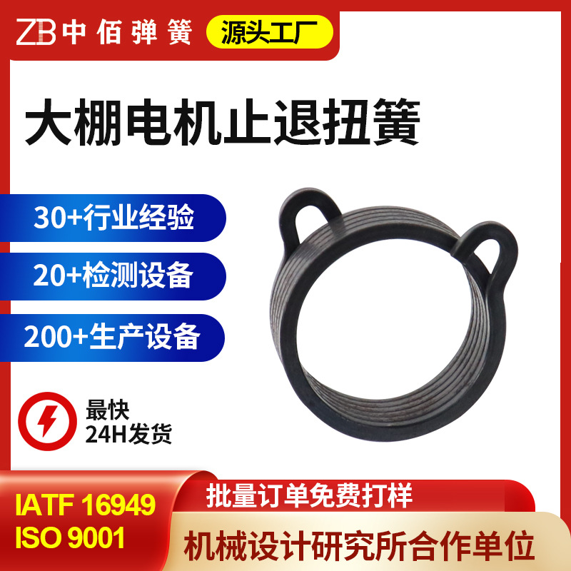 中佰弹簧精密扭转弹簧不锈钢压簧玩具五金锁具拉伸弹簧厂家批发