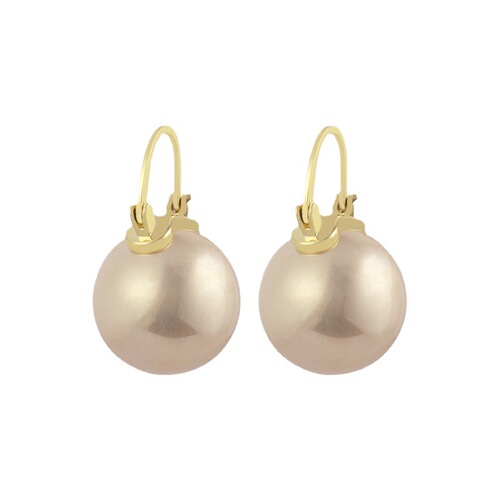 Retro high-end pearl earrings, 2024 new fashion Korean temperament light luxury ear stud design, unique earrings