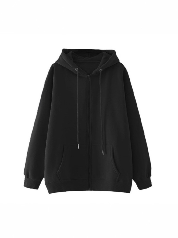 开衫卫衣定制秋冬加绒拉链帽衫工作服活动团建服饰广告衫订做跨境|undefined