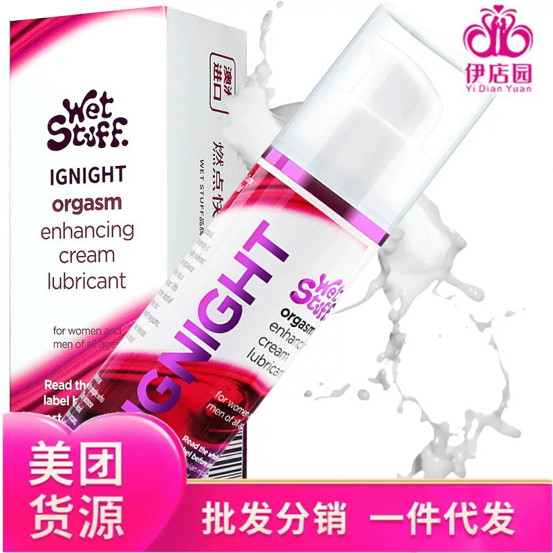 Смазка для женщин типа Wet Stuff Orgrimal Liquid Poetry Enhanced Promoting Promoting Lubricant Lubricant в оптовых поставках для интимных аксессуаров