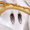 Elite fresh earrings, silver 925 sample, gradient